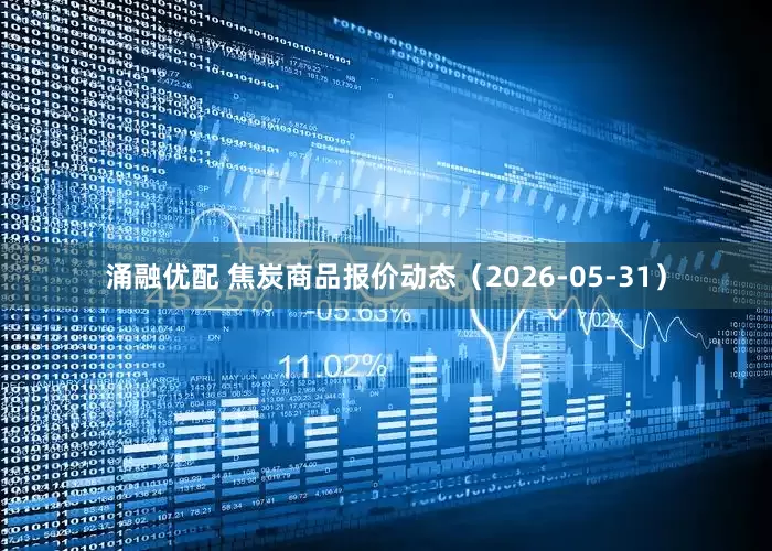 涌融优配 焦炭商品报价动态(2026-05-31)